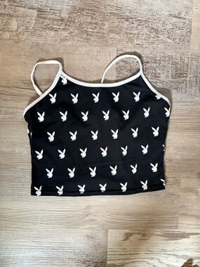 Playboy All-Over Print Logo Cami - Size Small